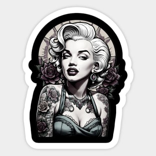 Marilyn Monroe 0005 Style 01 Sticker